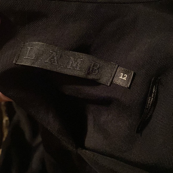 NWOT L.A.M.B. Mock Neck Dress - Picture 6 of 8